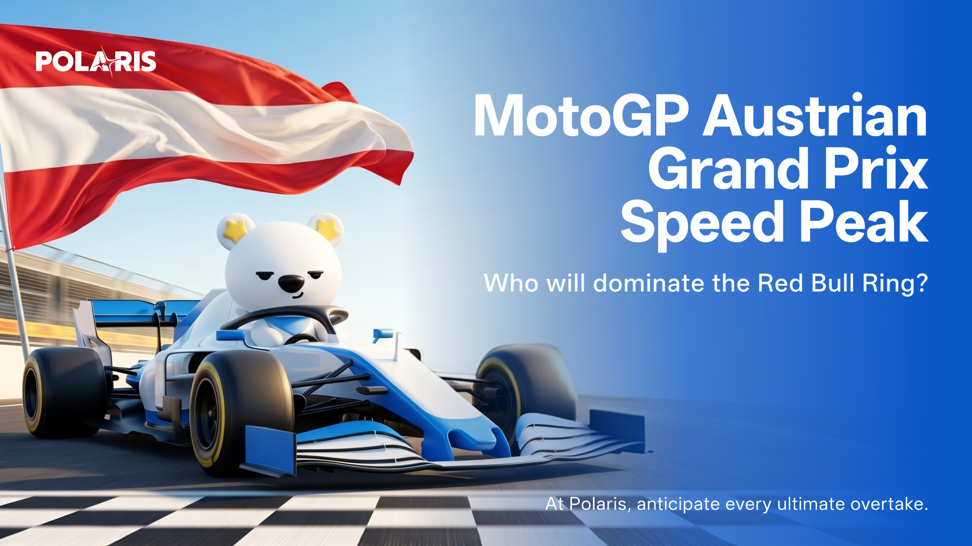 Polaris Austrian Grand Prix campaign poster