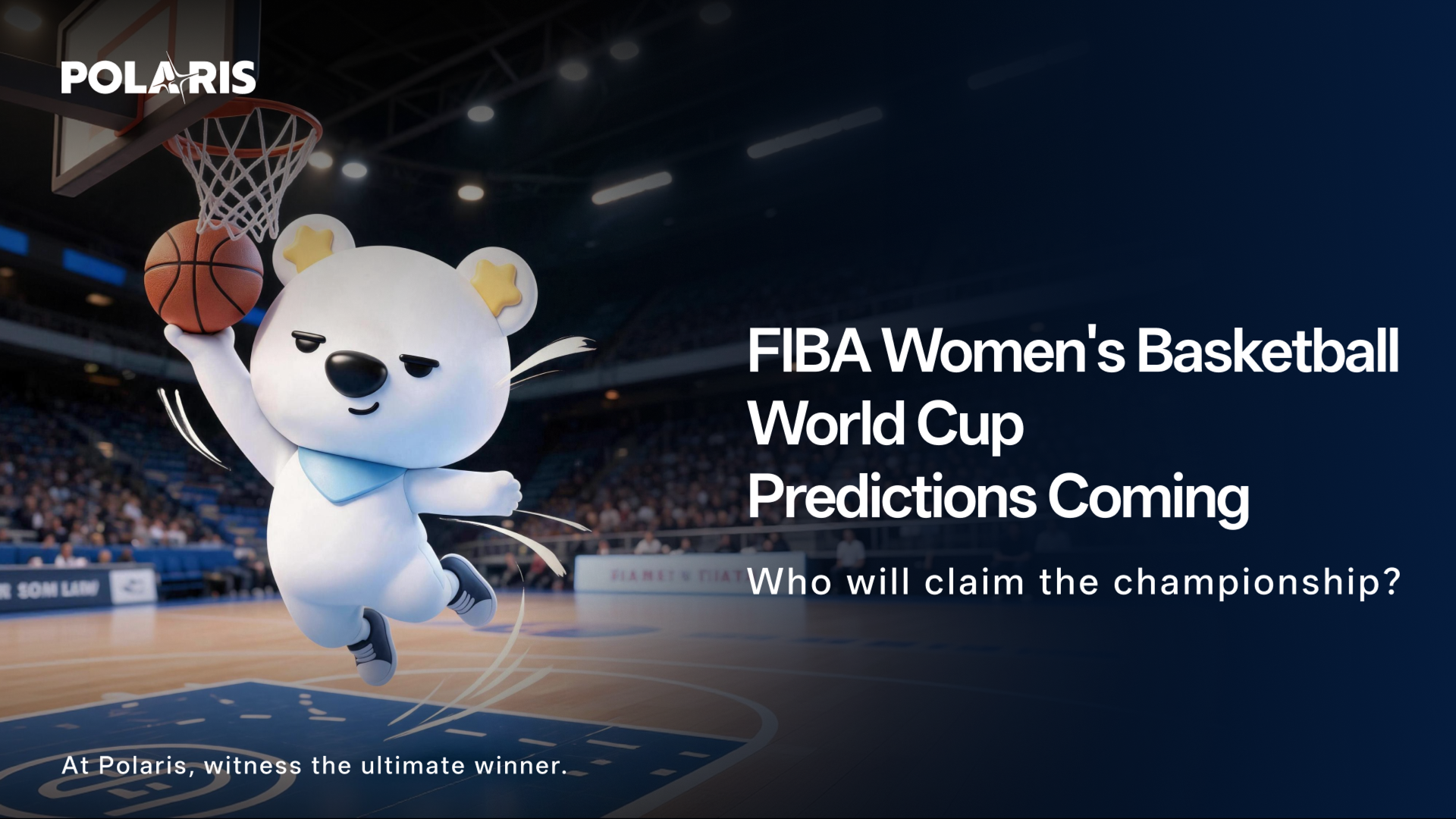Polaris FIBA basketball campaign poster